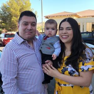 Blanca and her family