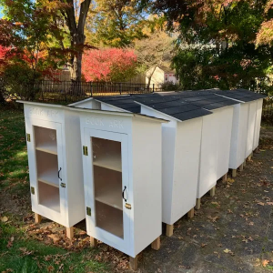 Several Book Arks at Mike Cullen's home