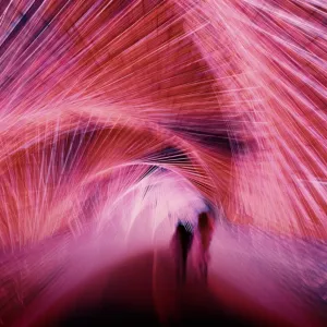 Colourful whirlwind image