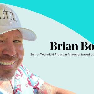 Brian Boosz, Technical Program manager, GoDaddy.
