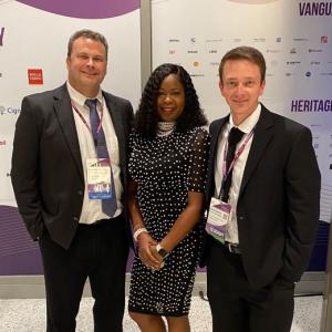 Walt Crothers, KeeKee Mathis and Louis Simms represented Trane Technologies at the 2022 NMSDC National Conference in New Orleans, Louisiana