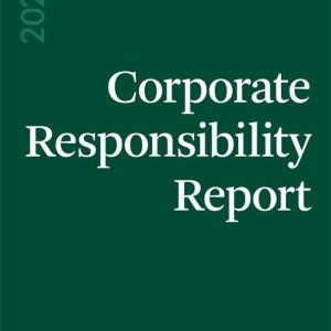 CBRE Corporate Responsibility Report cover