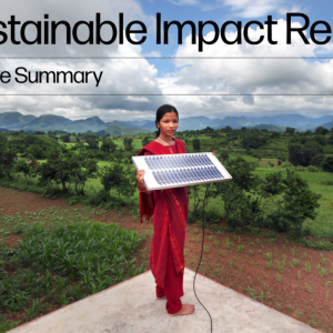 HP's 2021 Sustainability Impact Report Cover