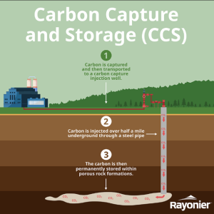 Carbon Capture and Storage graphic 