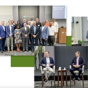 Collage of photo's from the the second annual CDFI Convening