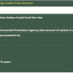 CECU Carbon Offset Calculator