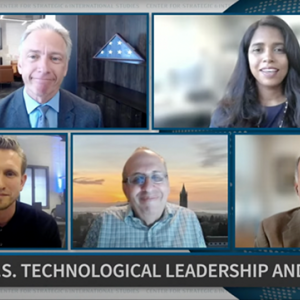 CSIS Panel on video call