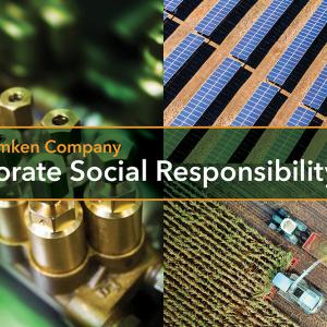 The Timken Company CSR report cover 2022