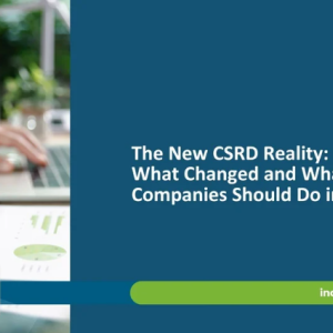 Banner with blog title text and photo of someone working at a desk