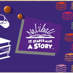 Cadbury It Starts With A Story graphic