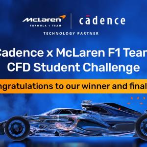 Cadence x McLaren F1 Team CFD Student Challenge 