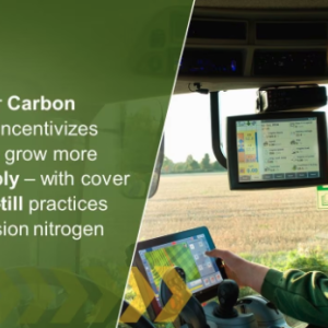The Bayer Carbon Initiative incentivizes farmers to grow more sustainably - with cover crops, no-till practices and precision nitrogen use.