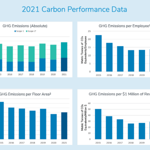 2021 Carbon Performance Date Graph