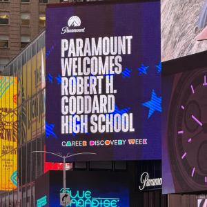 Paramount billboard in Times Square