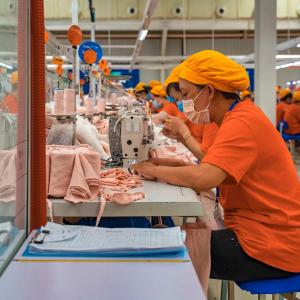 consumer goods factory workers