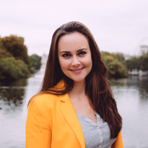 Responsible Business Initiative for Justice founder and CEO Celia Ouellette 