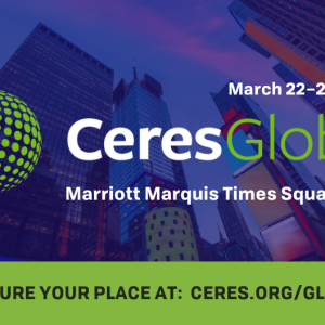 Banner reading, "Ceres Global: March 22-24, 2023"