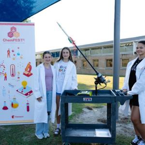 Rocket launcher, part of Chemours gift