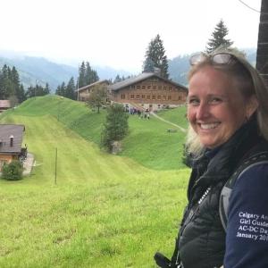 Christie, scenic background.