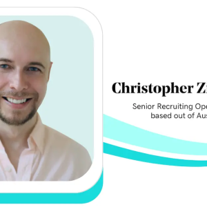 Christopher Zimmerman, Senior Recruiting Operations Analyst, GoDaddy.