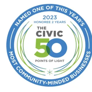 The Civic 50 logo