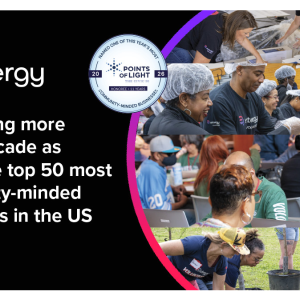 Entergy/Points of Light - Celebrating more than a decade as one of the top 50 most community-minded companies in the US