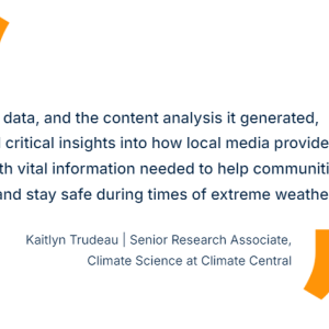 Nielsen's data, and the content analysis it generated, delivered critical insights into how local media provides the public with vital information needed to help communities prepare and stay safe during times of extreme weather.