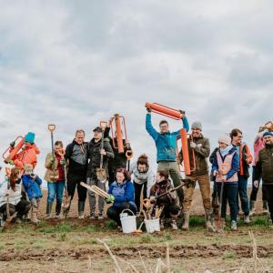Group photo of volunteers