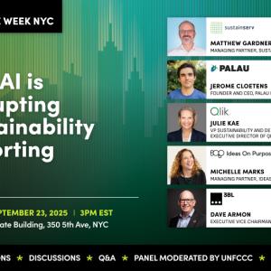 How AI Is Disrupting Sustainability Reporting