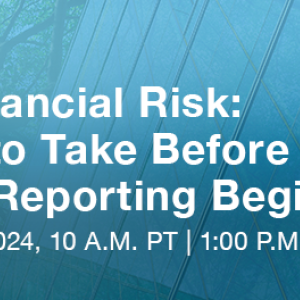 Webinar: Climate Financial Risk