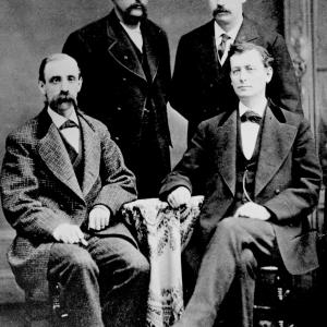 Four men, the founders of Kimberly-Clark