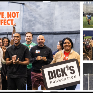 Coaching Summit collage - DICK'S Foundation.