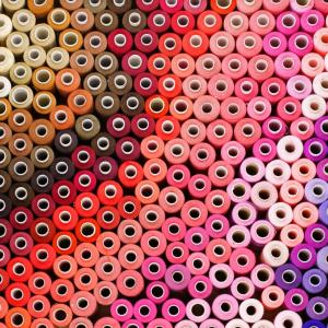 Thread on spools