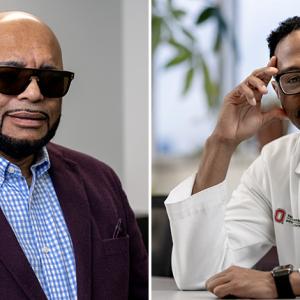 John Gregory, President of NCUS and  Dr. Joshua Joseph, MD, MPH, FAHA from The Ohio State University