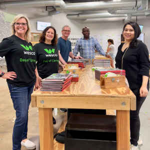 Wesco Day of Caring Volunteers.