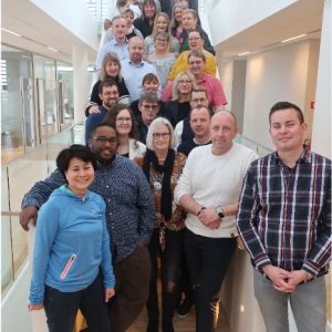 Group of CooperCompany employees 