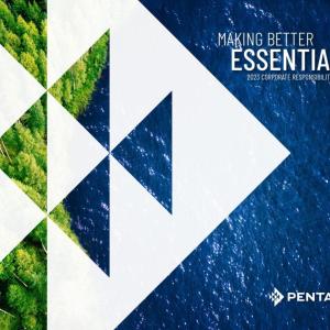Pentair 2023 Corporate Responsibility Report cover