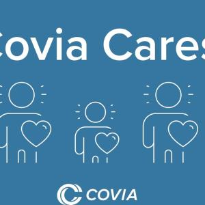 Covia Cares logo