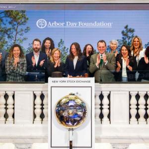 Arbor Day Foundation Invited to Ring NYSE Bell