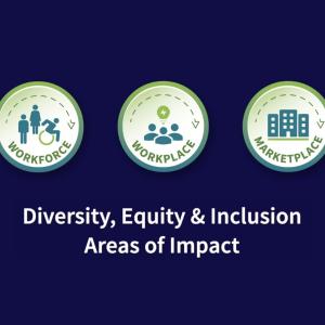 DEI Areas of Impact logos