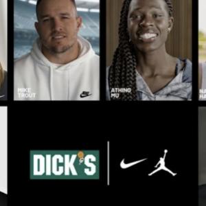 75FOR75 TEAMS UP WITH ATHLETES: Photo montage of athletes.