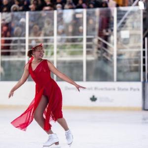 Figure Skating in Harlem student performing.