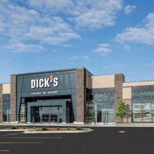 DICK'S Sporting Goods outside of store.