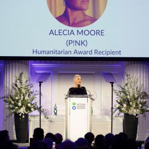 Alecia Moore (P!nk) is Action Against Hunger's 2025 Humantarian Honoree. 