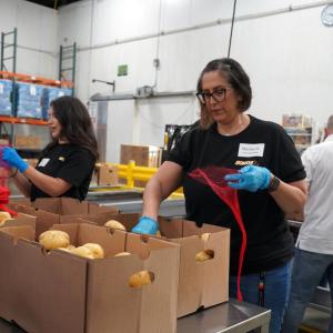 The food packaged will be distributed to more than 29,000 families, older adults, and children in need. 