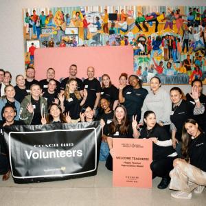 Teacher Appreciation Pop Up Coach Volunteers