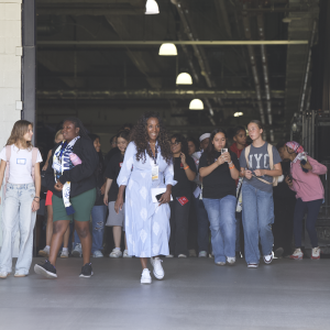 Girls Inc. of Los Angeles participants tour behind-the-scenes areas of Dignity Health Sports Park as part of a youth development and career exposure program with the LA Galaxy.