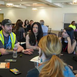 Students had the chance to connect with industry professionals one-on-one.