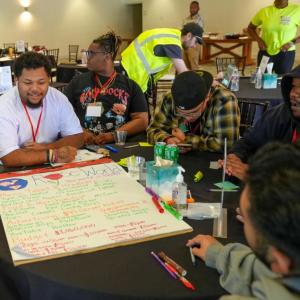 The “Build Your Own Festival” activity allowed students to organize their dream festival. 