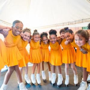 Figure Skating in Harlem students hitting the ice.